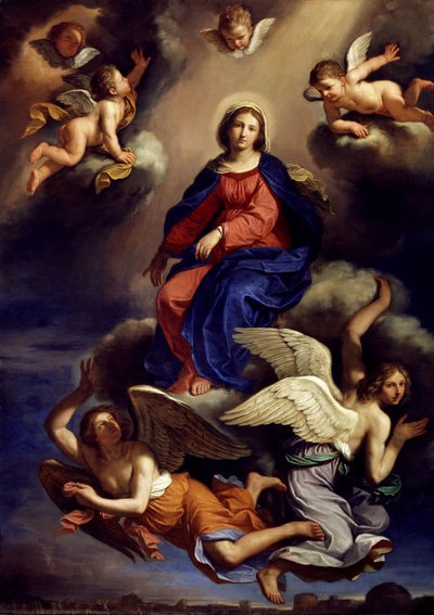 Assomption de la Vierge, 1650 - Giovanni Francesco Barbieri