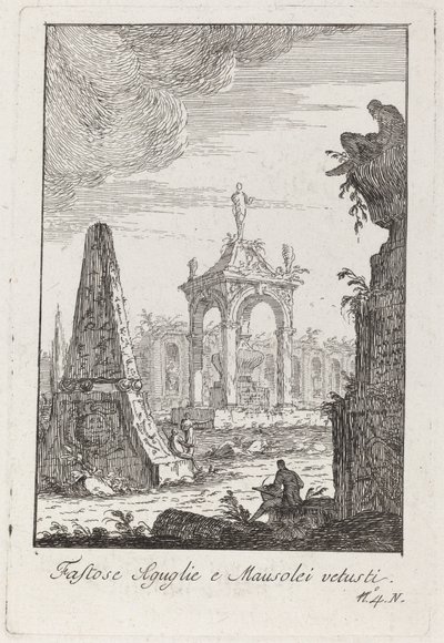 Fastose Aguglie et mausolées vétustes - Giovanni Francesco Costa