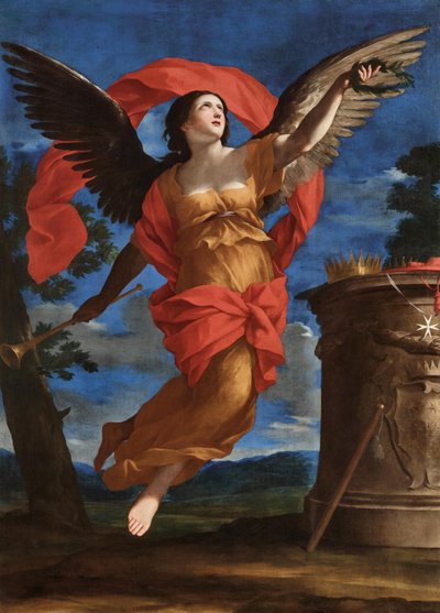 Allégorie de la renommée - Giovanni Francesco Romanelli