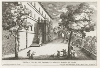 Côté jardin de la Villa d