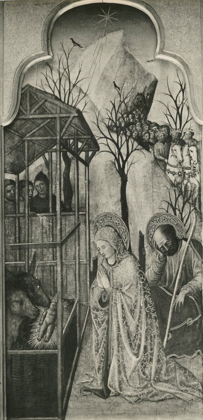 Cycle de la Vie de la Vierge, Nativité, c.1445 - Giovanni Francesco da Rimini