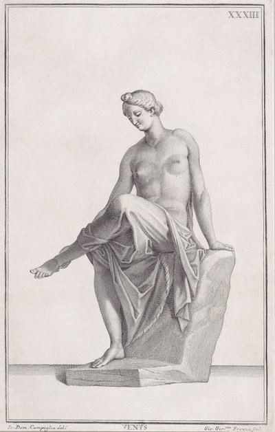 Statue de Vénus, 1734 - Giovanni Girolamo Frezza