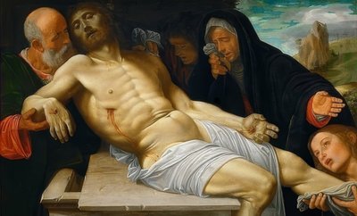 La lamentation du Christ. Vers 1515-1520 - Giovanni Girolamo Savoldo