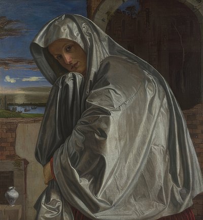 Marie Madeleine en route vers le tombeau du Christ - Giovanni Girolamo Savoldo