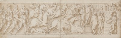 Archers romains (?), Assaut romain (XCIX) ; Marc Aurèle s