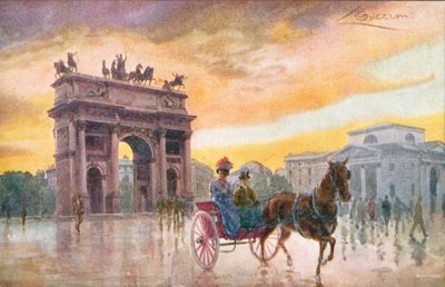 Milano : Arco della Pace - Giovanni Guerzoni