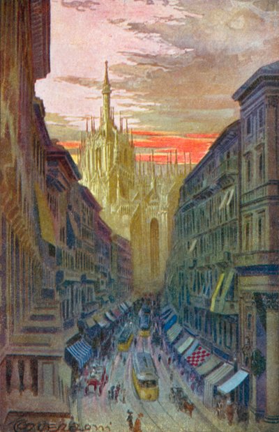 Milan : Corso Vittorio Emanuele II - Giovanni Guerzoni