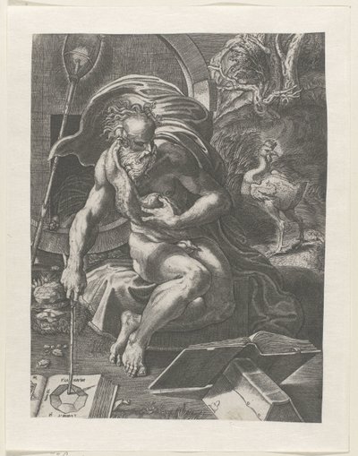 Diogène - Giovanni Jacopo Caraglio (attributed to)