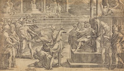 Le martyre de Saint Pierre et Saint Paul, vers 1527 - Giovanni Jacopo Caraglio