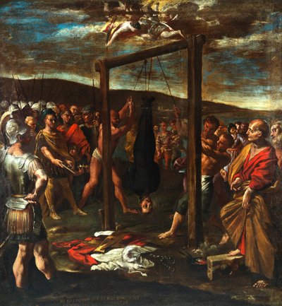 Le martyre de Saint Joseph le Presbytre, vers 1640-1645 - Giovanni Lanfranco
