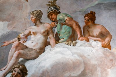 Vénus et Mars (détail) - Giovanni Lanfranco