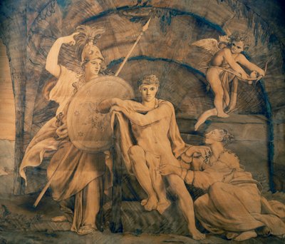 Hercule au carrefour entre Vanité et Gloire - Giovanni Maffezzoli