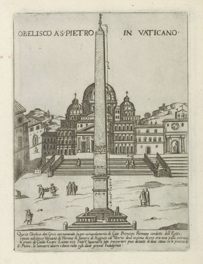 Obélisque du Vatican - Giovanni Maggi