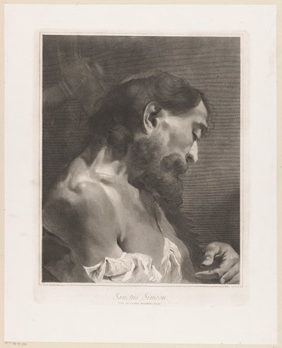 Apôtre Simon (Sanctus Simeon) - Giovanni Marco Pitteri