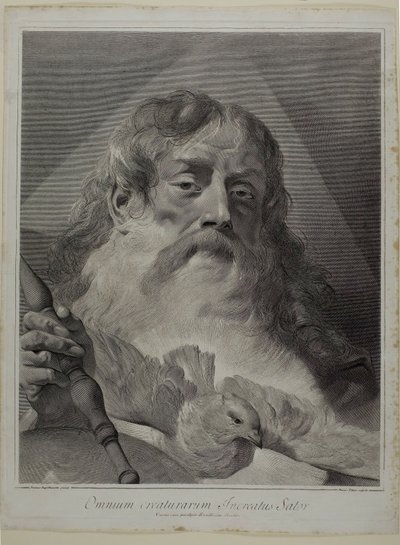 Dieu le Père et onze des douze apôtres - Giovanni Marco Pitteri