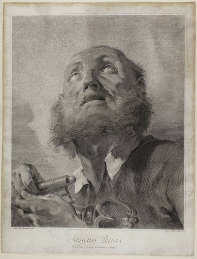 Dieu le Père et onze des douze apôtres - Giovanni Marco Pitteri
