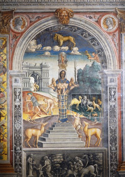 Fresque de Giovanni Maria Falconetto (1468-1535), Salle du Zodiaque, Palazzo D