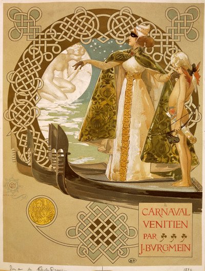 Carnaval vénitien, affiche de Giovanni Mataloni - Giovanni Maria Mataloni