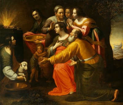 Le sacrifice de Noé après le déluge - Giovanni Martinelli