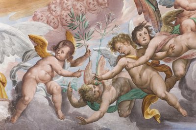 Putti (détail) - Giovanni Mauro della Rovere