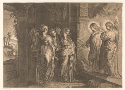Saintes femmes au tombeau du Christ - Giovanni Merlo (attributed to)