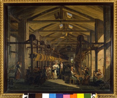 Filature de soie - Giovanni Migliara