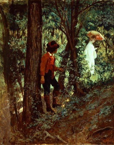 Dans les bois - Giovanni Mochi