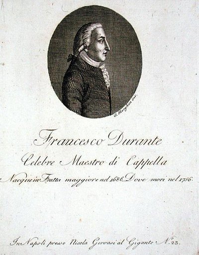 Francesco Durante (1686-1756) - Giovanni Morghen