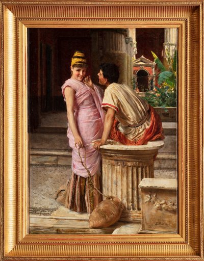 Scène de Pompéi - Giovanni Muzzioli