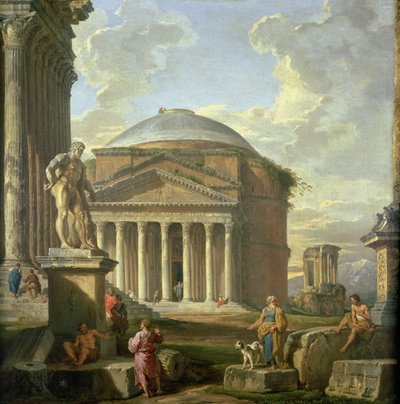 Vue du Panthéon, l