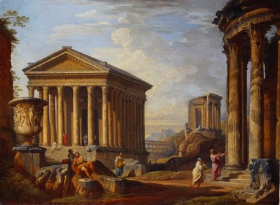 Un caprice de ruines classiques, 1793 - Giovanni Paolo Pannini