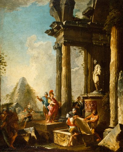 Alexandre le Grand au tombeau d