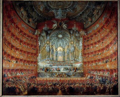 Concert donné au théâtre Argentina à Rome le 15 juillet 1747 à l