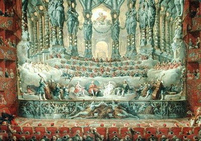 Concert donné par le cardinal de La Rochefoucauld au Théâtre d