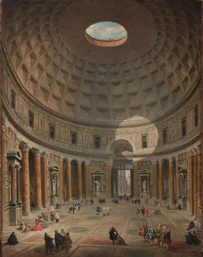 Intérieur du Panthéon, Rome - Giovanni Paolo Pannini