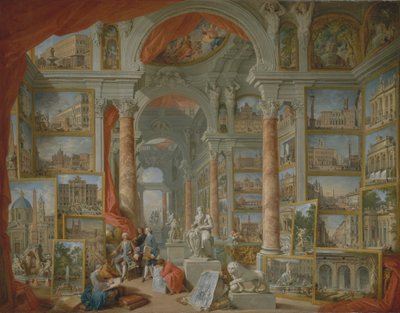 Rome moderne - Giovanni Paolo Pannini