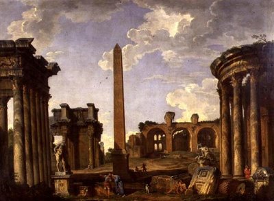 Capriccio romain - Giovanni Paolo Pannini