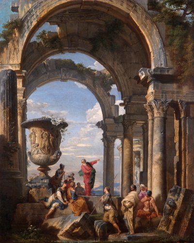 Saint Paul prêchant à Athènes - Giovanni Paolo Pannini