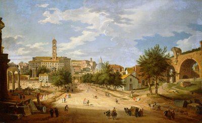 Le Forum romain et le Campidoglio vus de l