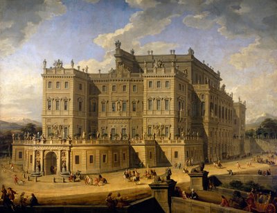 Vue du Château de Rivoli - Giovanni Paolo Pannini