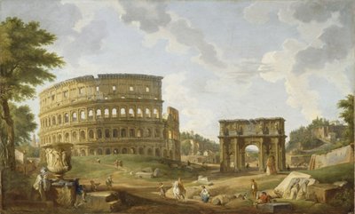 Vue du Colisée, 1747 - Giovanni Paolo Pannini