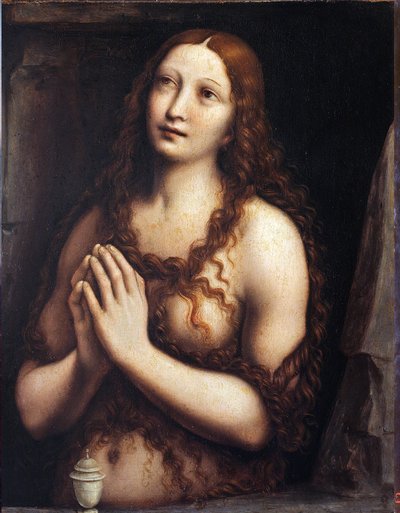 Marie-Madeleine repentante par Giampietrino (1ère moitié du 16e siècle) - Giovanni Pietro Rizzoli Giampietrino