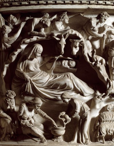 Nativité (détail) - Giovanni Pisano