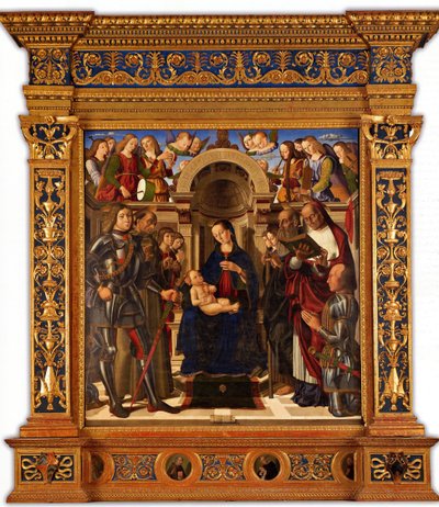 Pala Oliva. La Vierge à l