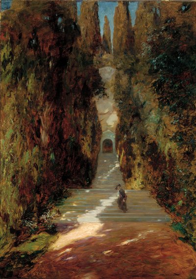 Une première messe, 1885 - Giovanni Segantini