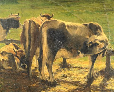 À la barre - Giovanni Segantini