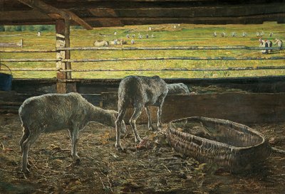 Contraste de lumière - Giovanni Segantini