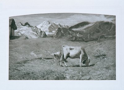Pâturage de printemps - Giovanni Segantini