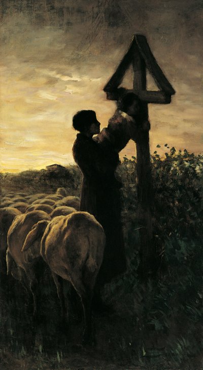 Croix du Baiser - Giovanni Segantini