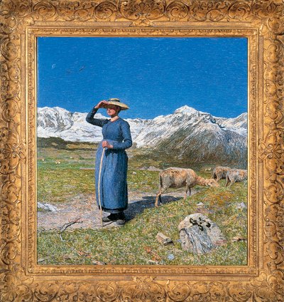 Midi dans les Alpes - Giovanni Segantini